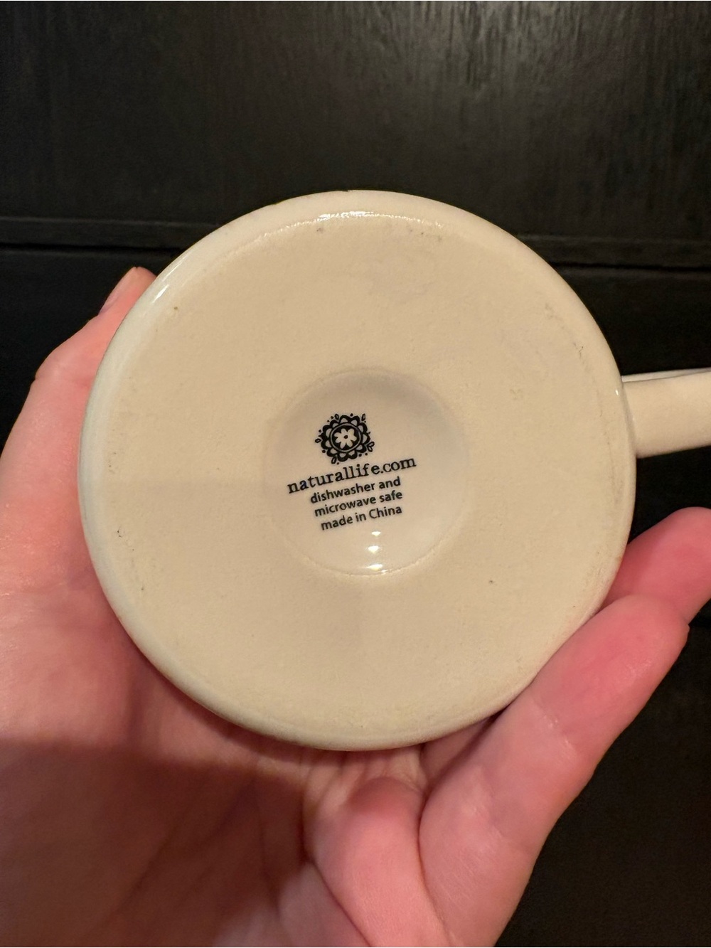 Natural Life initial mug “B” - Picture 2 of 4